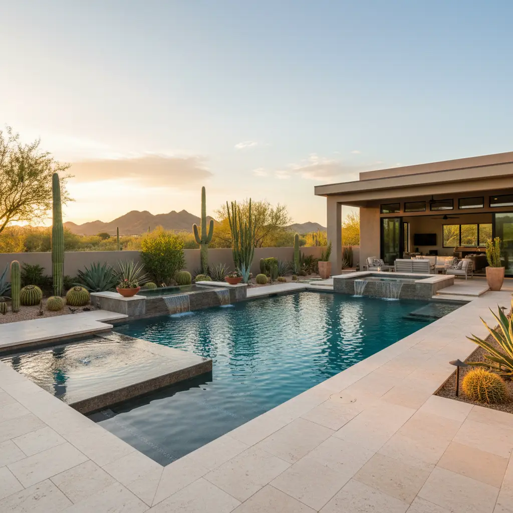 Energy-Efficient Pool Design for Arizona Hom | Island Pools